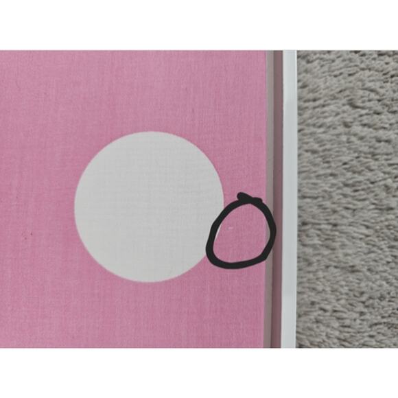 Victoria's Secret PINK Store Display LARGE Hanging Square 14.5inx14.5inx2in - Picture 8 of 12